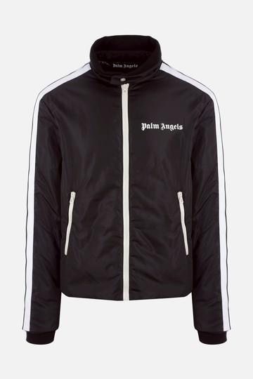 PALM ANGELS lightweight recycled nylon padded jacket Man