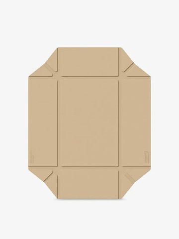 【折折盒 2】奶茶棕｜ L + 透視防塵蓋｜L