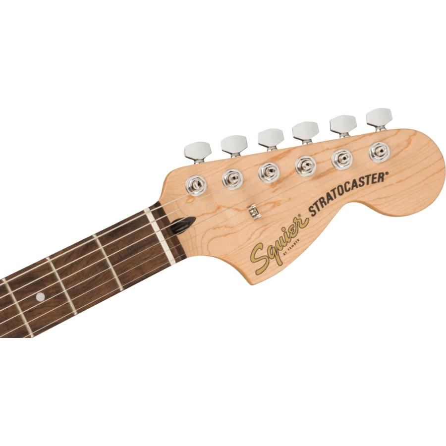 Squier by Fender   Affinity Series Stratocaster HH Laurel Fingerboard Black Pickguard Olympic WhiteYAMAHA GA15IIアンプ付属初心者セット