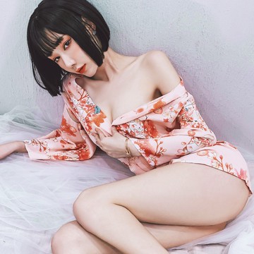 和服 角色扮演cosplay櫻花日系性感和服 小女人cosplay服裝表演服~流行E線A7249