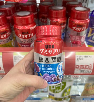 日本UHA味覺糖 鐵&葉酸 鐵+葉酸