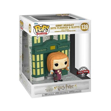 Funko POP 139 豪華版 哈利波特 斜角巷 金妮 衛斯理 華麗與污痕書店