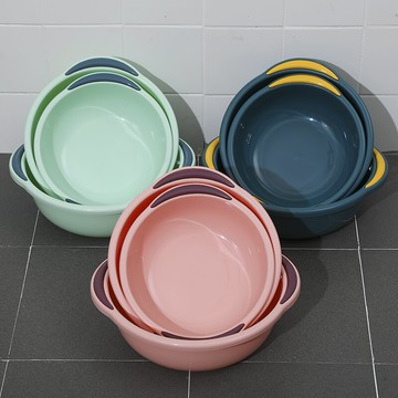 塑料臉盆家用大號加厚小嬰兒盆洗衣衣服盆學生宿舍洗臉盆子洗腳盆