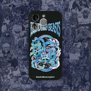 聯名 百獸軍團 百獸軍團家徽 防摔手機殼 HBAB03