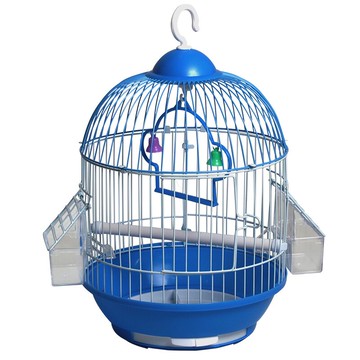 鸚鵡窩/鸚鵡籠 鳥籠子虎皮鸚鵡文鳥珍珠鳥相思鐵藝金屬通用迷你鳥籠小號外帶小型『XY23918』