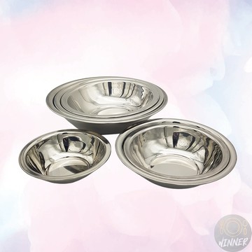 不鏽鋼碼斗碗【Winner】不鏽鋼備菜盆 不鏽鋼碗 不鏽鋼盆 碼斗碗 白鐵碼斗碗 備料碗 備菜盆 不鏽鋼備料碗