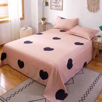 四季通用水洗棉床單單件ins風床單床上用品1.5單人學生宿舍雙人床