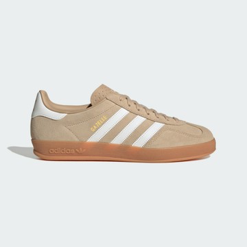 Adidas 愛迪達 Gazelle Indoor [HQ5154] 男女 休閒鞋 德訓鞋 舒適 卡其 白