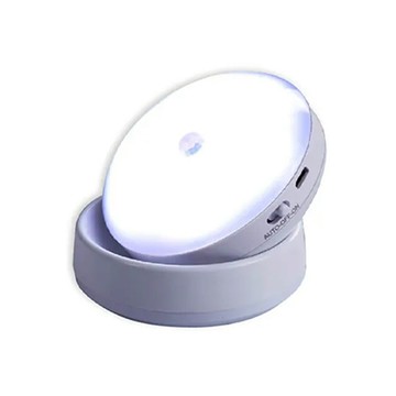 DODOWU 嘟嘟屋 360度智能人體感應燈 DO257-01 8.5 x 8.5 x 2.5cm  白光  1個