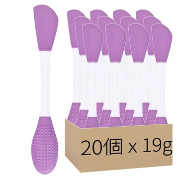 小麥購物 雙頭面膜刷 S165 19g  顏色隨機  20個