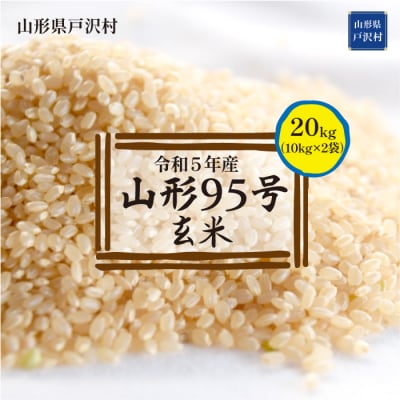 令和5年産 山形95号20kg(10kg×2袋) 山形県戸沢村