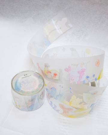 夢遊 - PET膠帶 帶離型紙 | 3.5cm x 10M