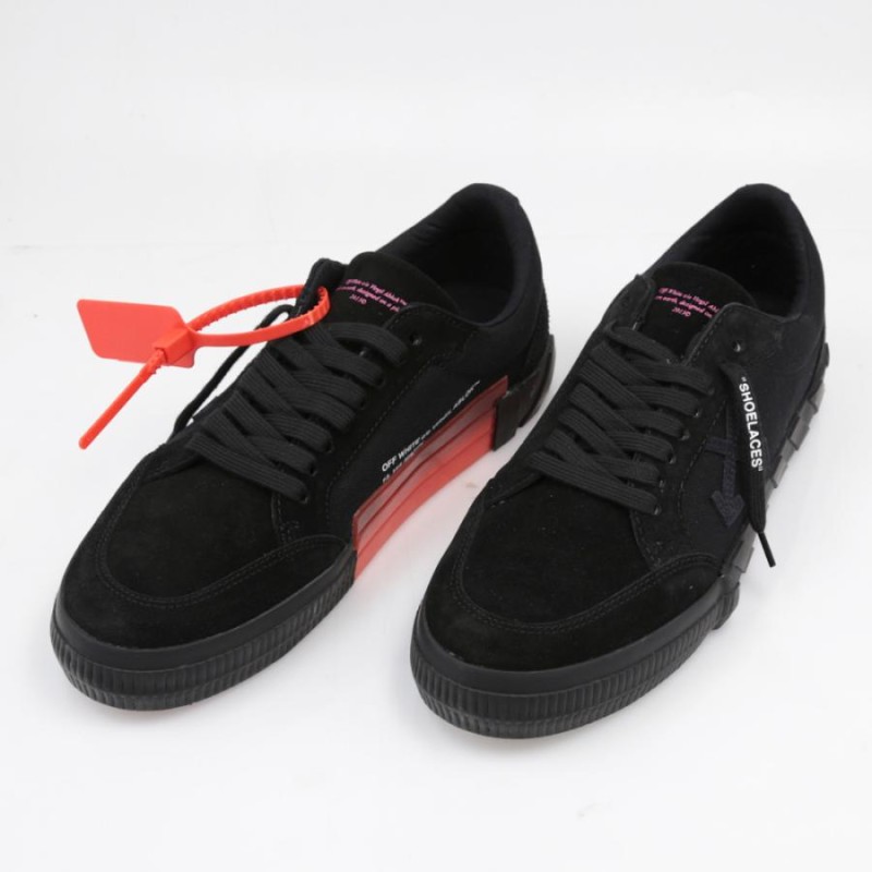 オフホワイト OFF WHITE メンズスニーカー LOW VULCANIZED BLACK OMIA085R20C210501010 フィットハウス  | LINEショッピング