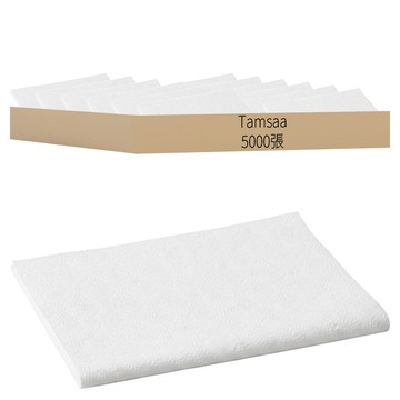 Tamsaa 擦手巾 5000張 100%紙漿  1入  1盒