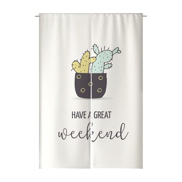 【客製化門簾】【贈桿發票】店面門簾 櫃子布簾 門簾兩片式 門簾北歐風 廚房長門簾 厨房短門簾 厠所門簾 加寬門簾