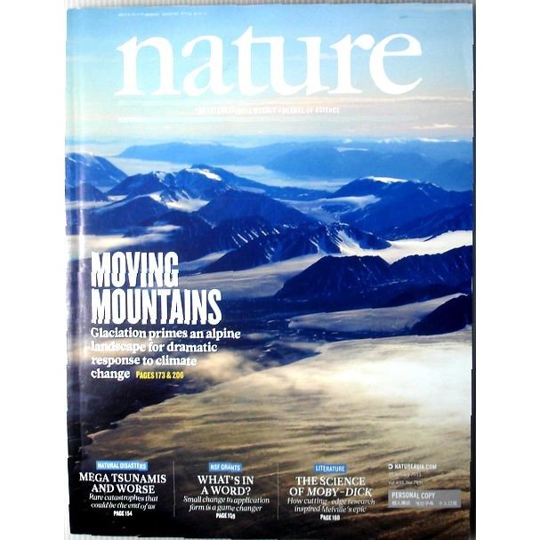 nature　2013年1月10日号