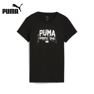 【PUMA】 基本系列Varsity短袖T恤(F)_女性_68816901__歐規｜官方直營