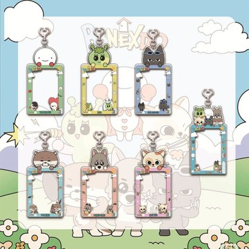 ⭐韓國正版代購⭐新BOYNEXTDOOR卡通插卡相框鑰匙扣小卡收納掛件飾品明宰鉉 金桐儇