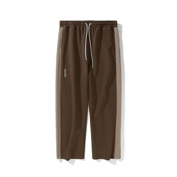 UNKNOWNDOMAIN CW#1815 SPORTS PANTS-BROWN