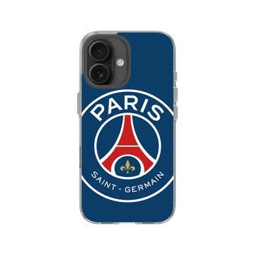 iPhone 16 Clear Case（相機按鈕） 透明 - PSG - PSG Oversize Blue 藍