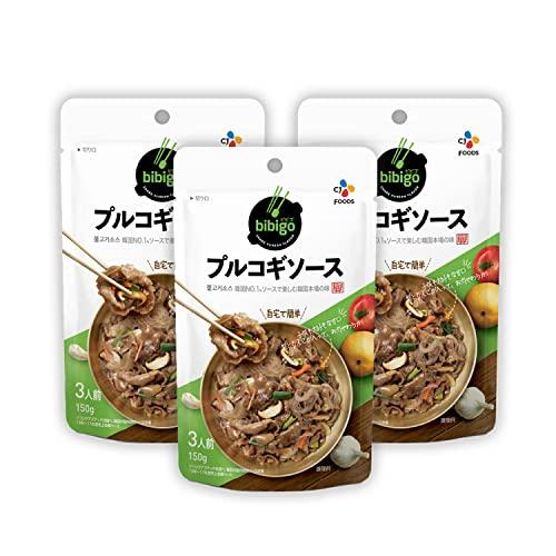 bibigo ビビゴ プルコギソース 3個セット スープ 韓飯 韓国料理 ギフト プレゼント 惣菜 常温