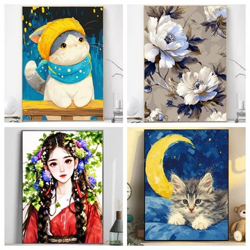 💛台灣製造💛盒裝💛 新款5D鑽石畫 DIY鑽石貼畫 手工點鑽畫 水鑽貼畫 立體貼鑽畫 黏鑽畫 磚石貼畫 手作 大幅 滿鑽