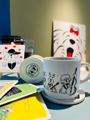 Q Family 樂團 新骨瓷馬克杯