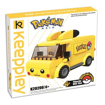 皮卡丘迷你巴士積木