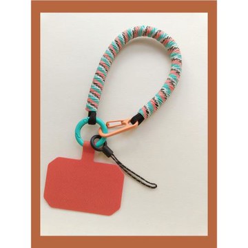 初遇繩藝手工編織手機短款掛繩提繩手腕繩日韓防盜防丟手機鏈綁帶