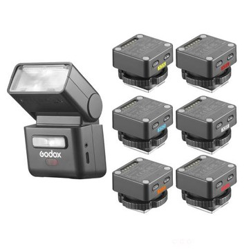 Godox iT32 iFlash TTL 機頂閃光燈+X5-S 引閃器套組 公司貨 送絨布相機袋(顏色隨機出貨)+乾燥包三入組