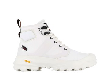 【PALLADIUM】PALLARIDER ZIP WPA防水鞋 (星光白)