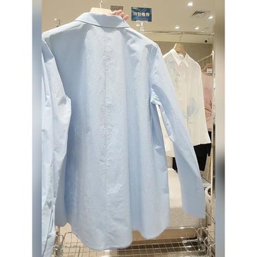 （現貨）今年流行新中式高端國風刺繡襯衫女新款輕奢顯瘦長袖襯衣