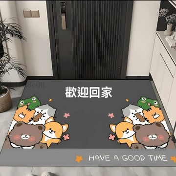 ❤️浴室 矽藻土地墊 浴室地墊 浴室防滑墊 矽藻土軟地墊硅藻泥入戶門浴室吸水防滑墊可裁剪門口地墊入戶門墊地墊居家好物❤️