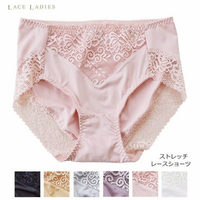 レースショーツ 花柄 レディース