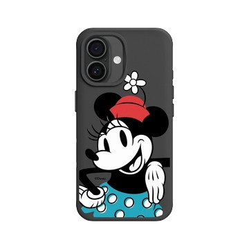 iPhone 16 SolidX 黑 - 迪士尼-米奇 Mickey - Look at the camera-米妮