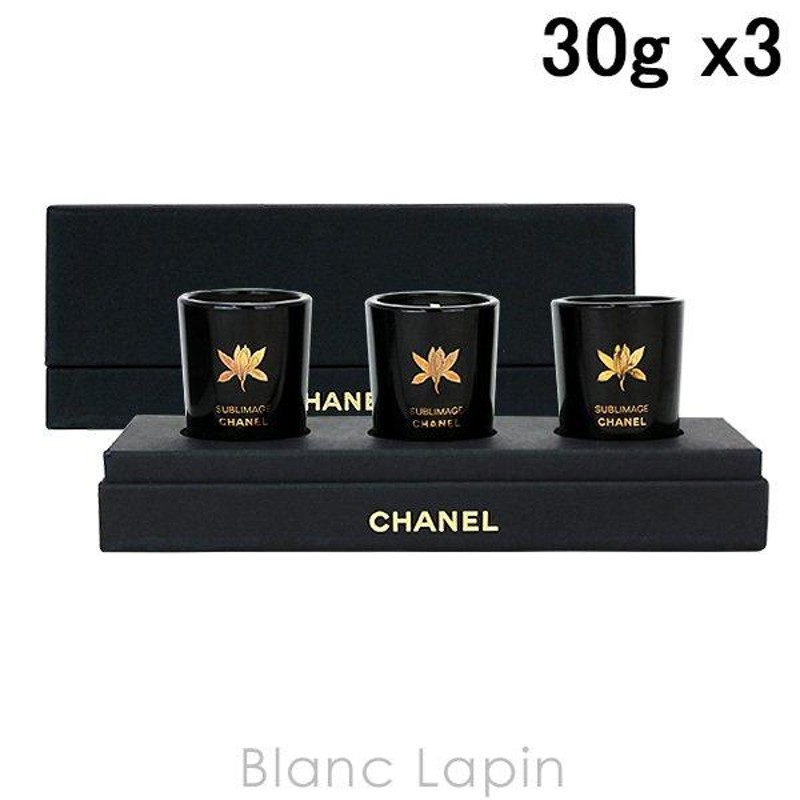 ノベルティ】 シャネル CHANEL キャンドルセット サブリマージュ 30g