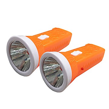 NAKAY 300米照明充電式LED手電筒(NLED-101) 2入