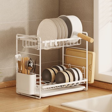 窄邊洗碗池廚房瀝水架水槽邊水池碗碟碗筷碗盤餐具收納晾碗架家用 y806