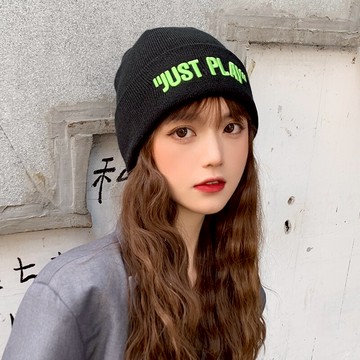 帽子新款網紅毛線帽女冬保暖針織帽韓版日系秋冬季潮百搭ins