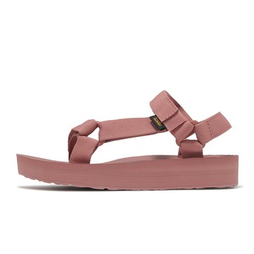 Teva 厚底涼鞋 W Midform Universal 女鞋 沙漠玫瑰粉 快乾 再生織帶 1090969DSND