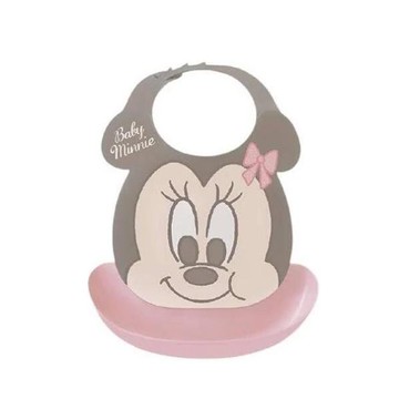 Disney 迪士尼米妮 二合一造型餐用圍兜(4904121316971) 358元