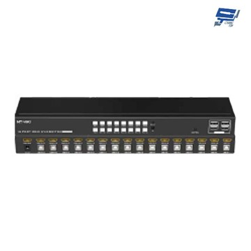 昌運監視器 hd-kvm1601 16進1出 4k hdmi kvm usb 切換器 內建edid