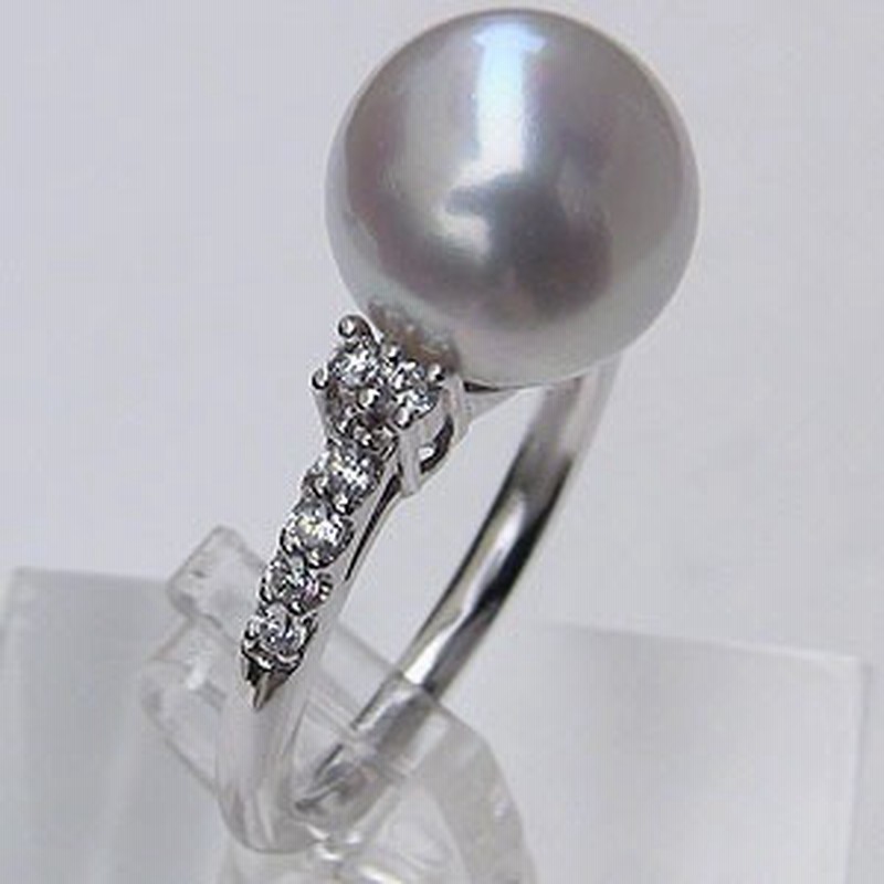 柔らかい パール 真珠 指輪 南洋真珠 １０mm ホワイトゴールド 指輪 おしゃれ 毎回完売 Www Alfallaj Com Sa