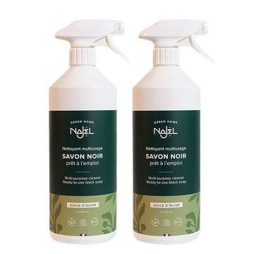 Najel 娜爵阿勒坡萬用神奇黑皂液1L(噴嘴即用型)