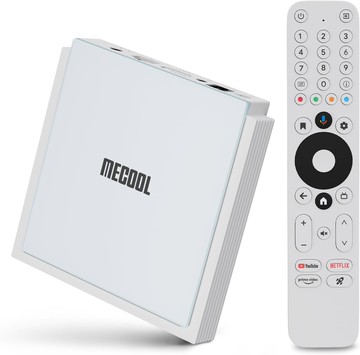 mecool米酷 4K KM2 Plus電視盒 Google TV/Netflix/Disney+ 網路串流wifi6