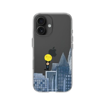 iPhone 16 Clear Case（相機按鈕） 透明 - 幾米 Jimmy Liao - 月亮忘記了-城市