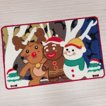 【山德力】歡樂聖誕系列-45x70cm 薑餅人好朋U