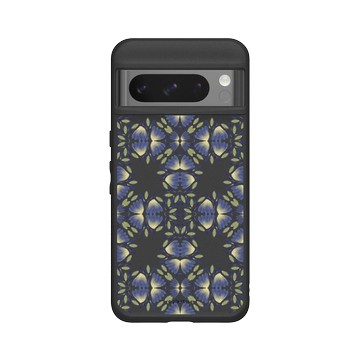 Pixel 8 Pro SolidSuit 黑 - Plantica - 阿拉伯蔓紋 – 靜謐