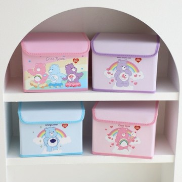 限量發售【遊戲家】Care Bears 彩虹熊  收納盒 化妝品盒  (款式任選) F