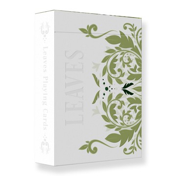匯奇進口收藏創意花切撲克牌 Leaves 樹葉 潮流游戲卡牌